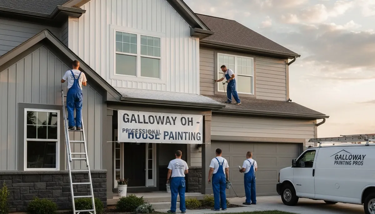 Professional house painting services in Columbus, OH for interior and exterior homes
