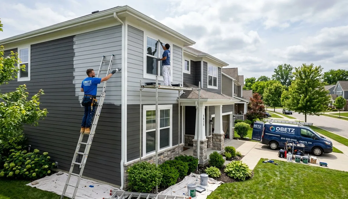 Professional house painting services in Columbus OH by local residential painting experts