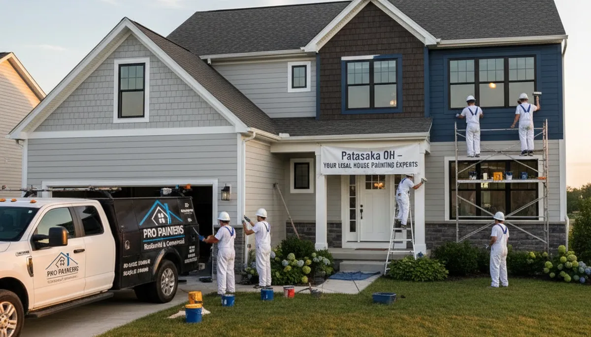 Professional house painting service in Columbus, OH for interior and exterior residential homes